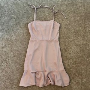 Blush pink dress